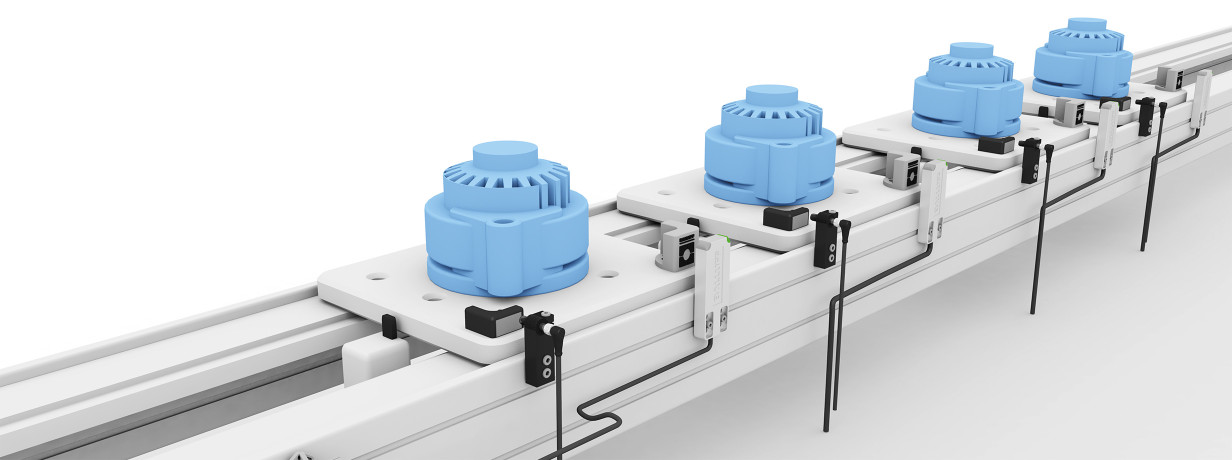 High-speed pallet tracking